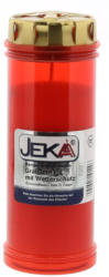 Jeka Grablicht Wind + Regen Rot Nr. 5