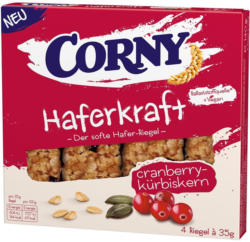 Corny Haferkraft Riegel Cranberry-Kürbiskern 4er