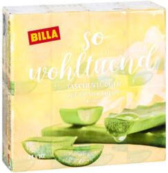 BILLA Taschentücher mit Aloe Vera Lotion