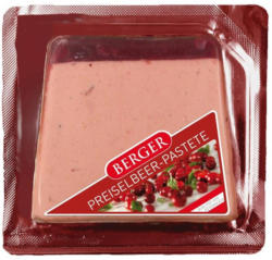 Berger Pastete mit Preiselbeer