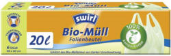 Swirl Bio-Müll Folienbeutel mit Tragegriff 20L