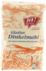 Ja! Natürlich Dinkelmehl