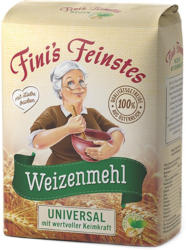 Fini's Feinstes Weizenmehl mit Keimkraft