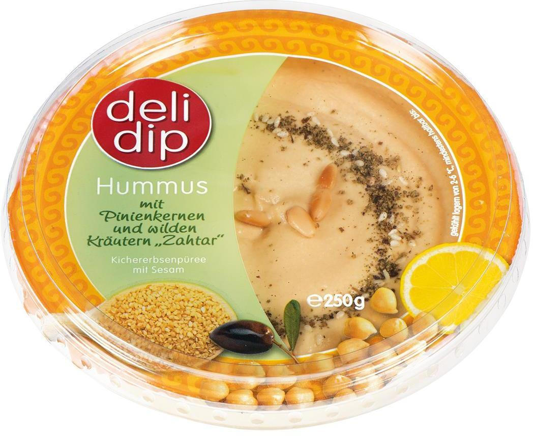 Deli Dip Hummus mit Pinienkern nur € 2,99 BILLA Angebot wogibtswas.at