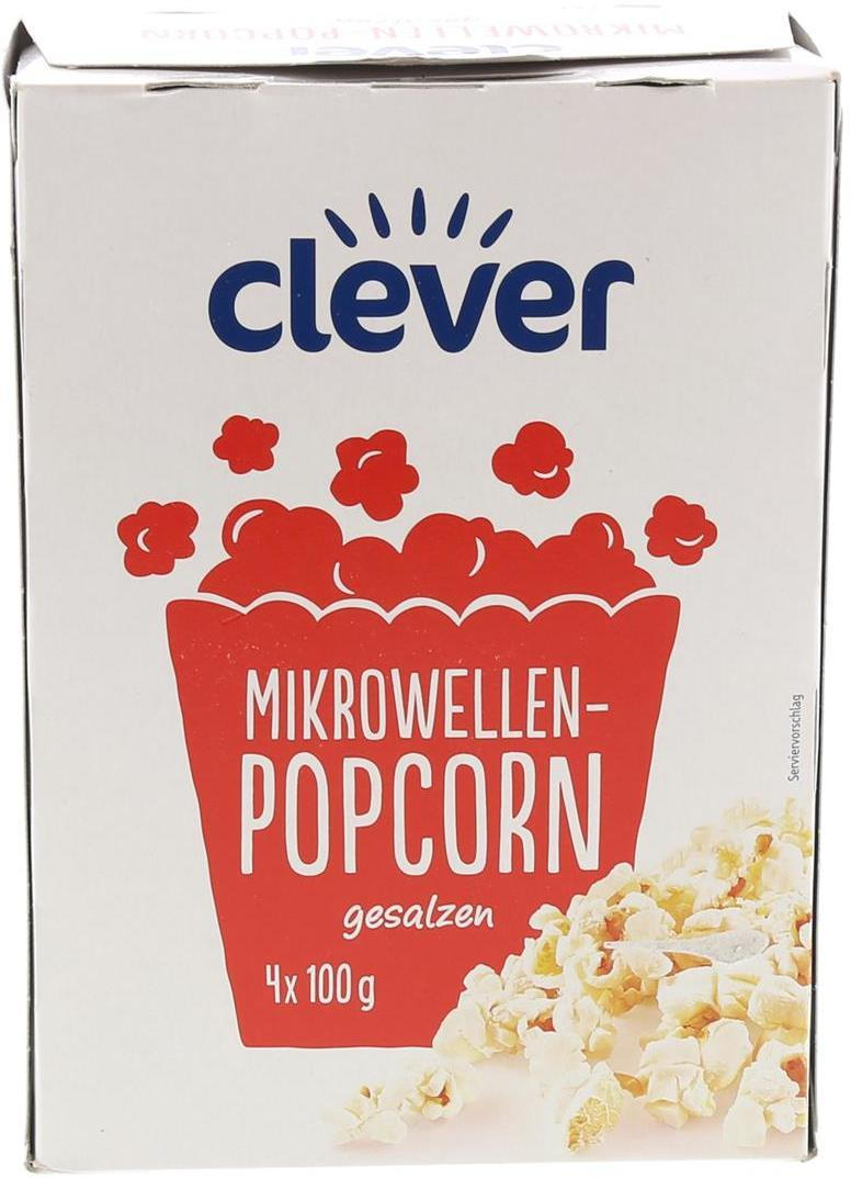 Clever Mikrowellen Popcorn gesalzen ️ Online von BILLA wogibtswas.at