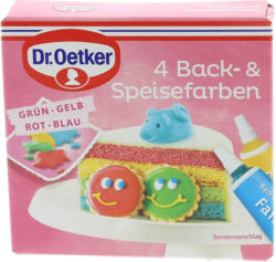 Dr. Oetker Back- und Speisefarben