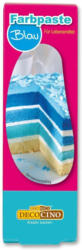Decocino Lebensmittelfarbpaste Blau