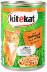 Kitekat mit Geflügel und Wild in Gelee