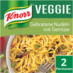 Knorr Veggie Gebratene Nudeln mit Gemüse