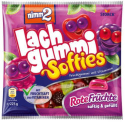 Nimm2 Lachgummi Softies Rote Früchte