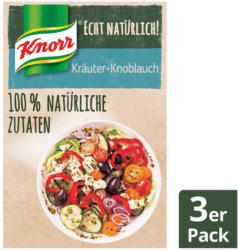 Knorr Echt Natürlich! Salatdressing Kräuter-Knoblauch 3er