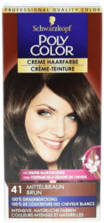 Schwarzkopf Poly Cremehaarfarbe Nr. 41 Mittelbraun