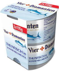 Vier Diamanten Thunfisch in Öl 2er