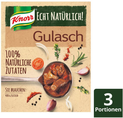 Knorr Echt Natürlich! Gulasch nur € 0,99 statt € 1,49 - BILLA - Angebot