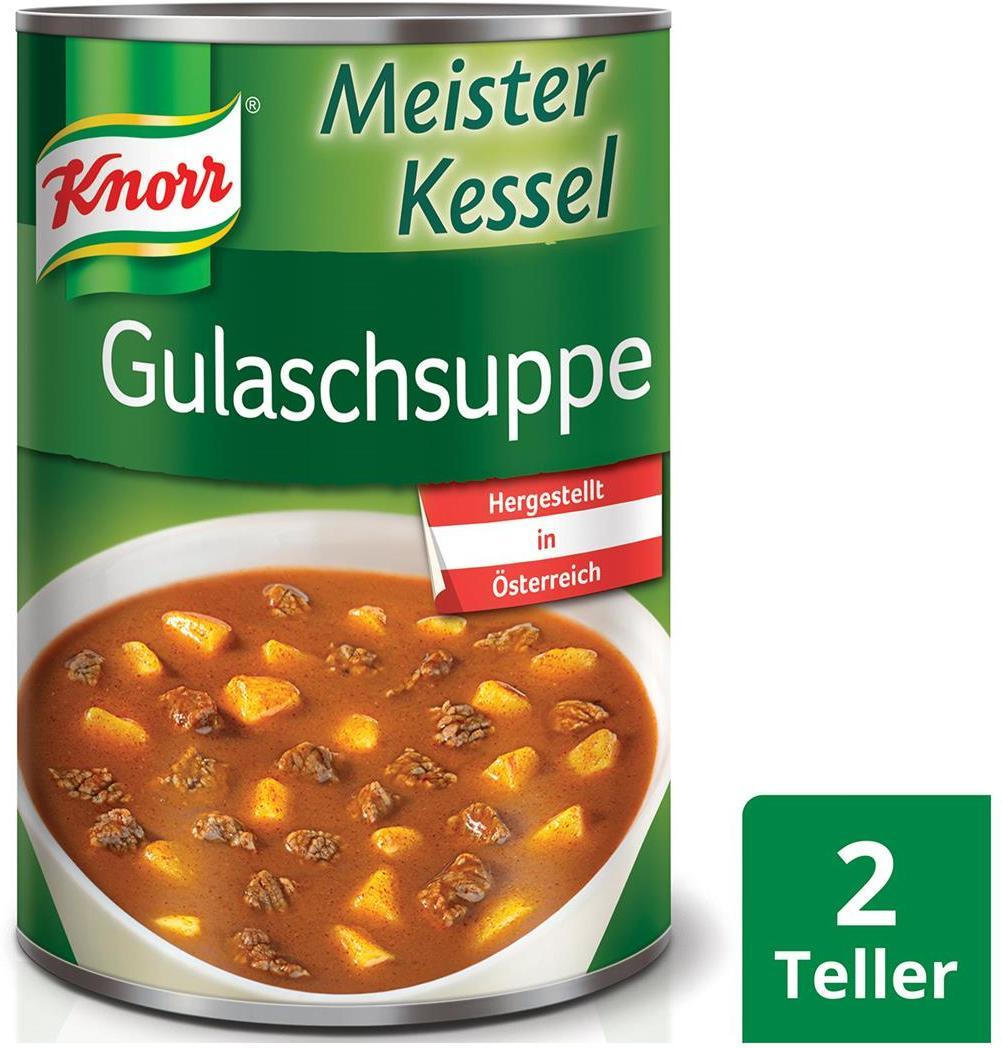 Knorr Meisterkessel Gulaschsuppe nur € 2,69 BILLA Die besten Eintopf Angebote wogibtswas.at