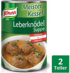Knorr Meisterkessel Leberknödelsuppe