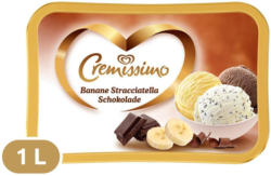 Eskimo Cremissimo Banane, Stracciatella & Schokolade