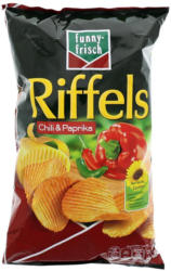 Funny Frisch Riffels Chips Chili & Paprika