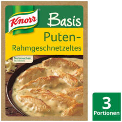 Knorr Basis für Puten-Rahmgeschnetzeltes
