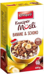 Knusperli Knuspermüsli Banane & Schoko