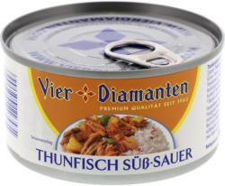 Vier Diamanten Thunfisch Süß-Sauer
