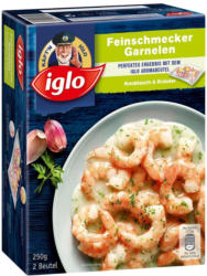 Iglo Feinschmecker Garnelen Knoblauch & Kräuter