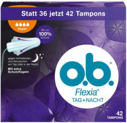 o.b. Flexia Tag + Nacht Super