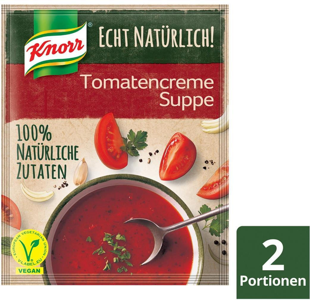 Knorr Echt Natürlich! Tomatencremesuppe nur € 1,29 BILLA