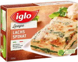 Iglo Lachs-Spinat-Lasagne