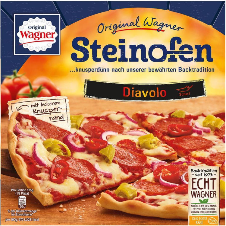 Wagner Pizza Diavolo Wagner Pizza Original Steinofen Schinken Diavolo Wagner Pizza Diavolo Wagner Pizza Original Steinofen Schinken Diavolo