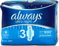always ultra night Binden mit Flügeln