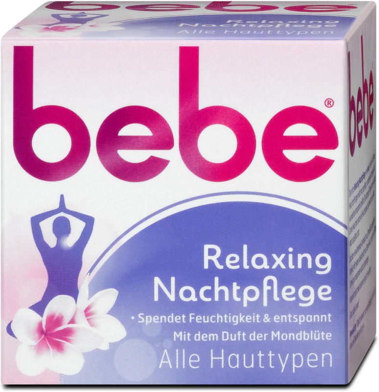 bebe Relaxing Nachtpflege Gesichtscreme