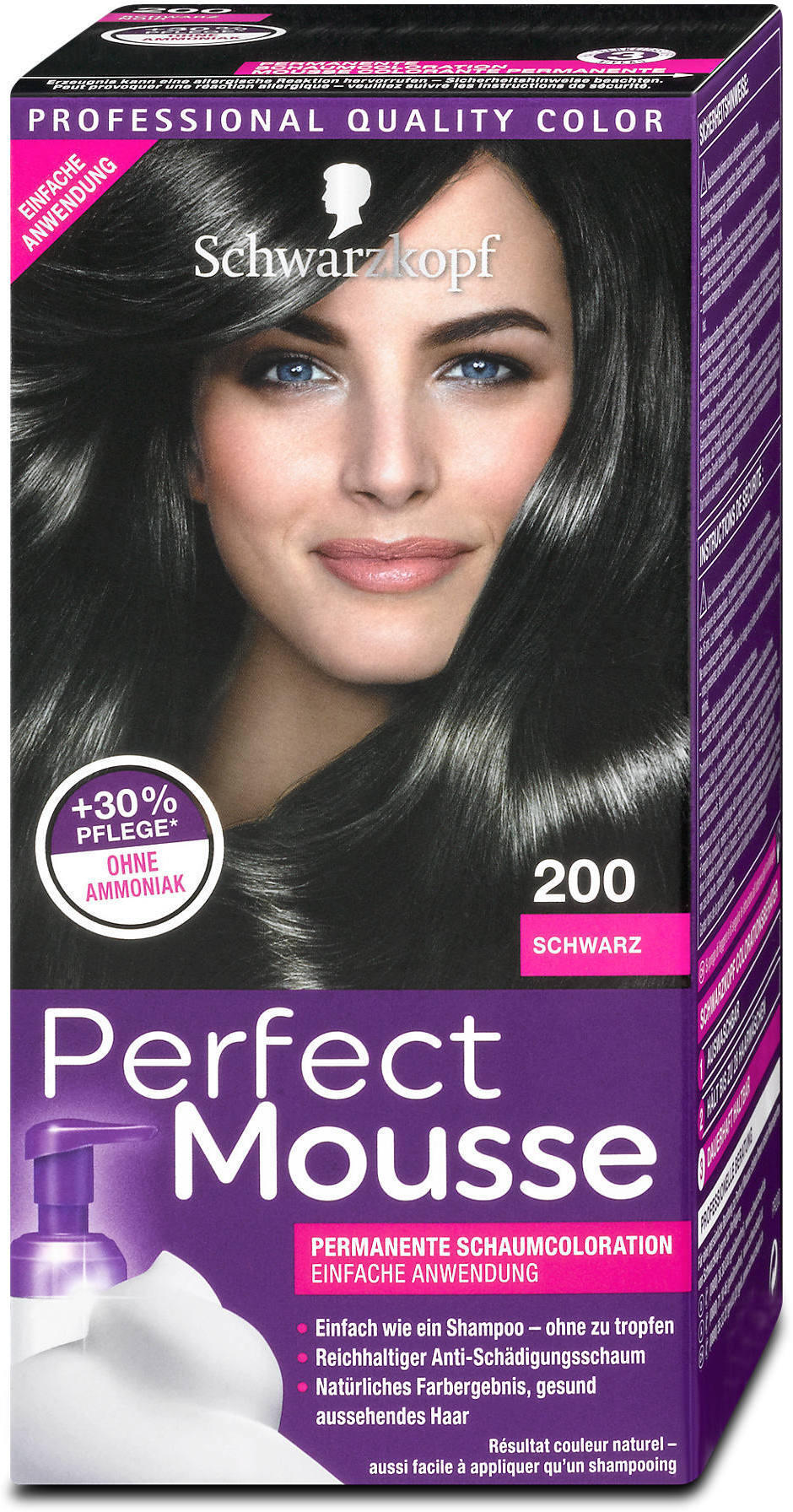 Perfect Mousse Schaumcoloration Permanent - Nr. 200 ...
