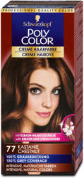 Poly Color Creme Haarfarbe - Nr. 77 Kastanie