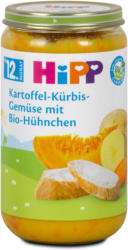 Hipp Menü Kartoffel-Kürbis-Gemüse mit Bio-Hühnchen
