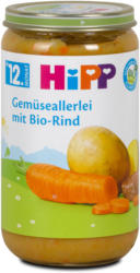 Hipp Menü Gemüseallerlei mit Bio-Rind