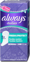 always dailies Fresh&Protect Slipeinlagen Normal