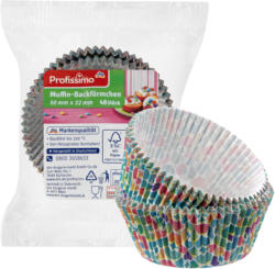 Profissimo Muffin-Backförmchen sort.