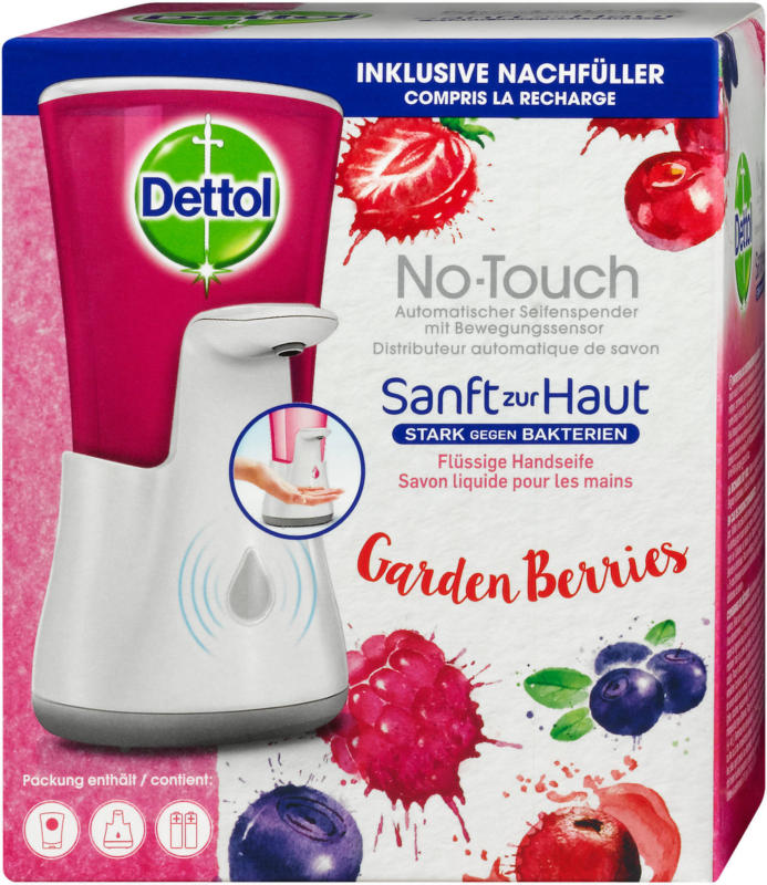 Dettol No-Touch automatischer Seifenspender Garden Berries
