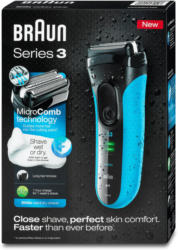 Braun Series 3 3040s wet & dry Akku-Rasierapparat