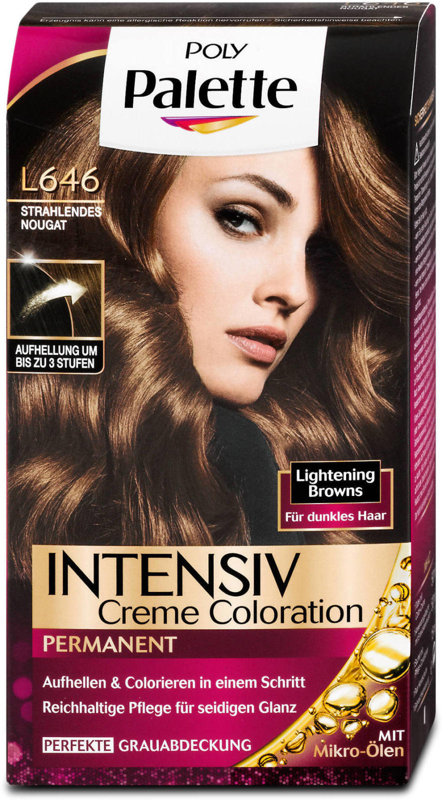 Poly Palette Intensiv-Creme-Coloration - Nr. L646 Strahlendes Nougat ️ ...