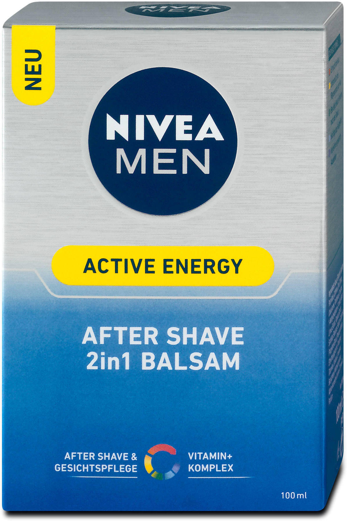 Nivea Men 2in1 After Shave Balsam Active Energy ️ Online von dm