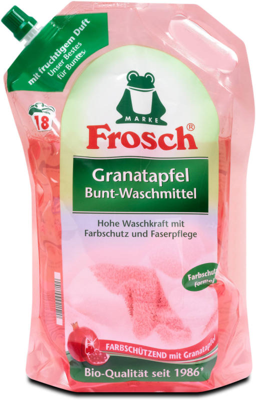 Frosch Granatapfel Bunt-Waschmittel