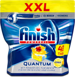 finish Powerball Quantum Geschirrspüler Tabs Citrus XXL Pack