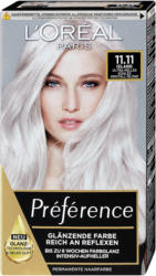 L'Oréal Préférence Permanente Haarfarbe - Nr. 11.11 Island Ultra-helles kühles Kristall-Blond