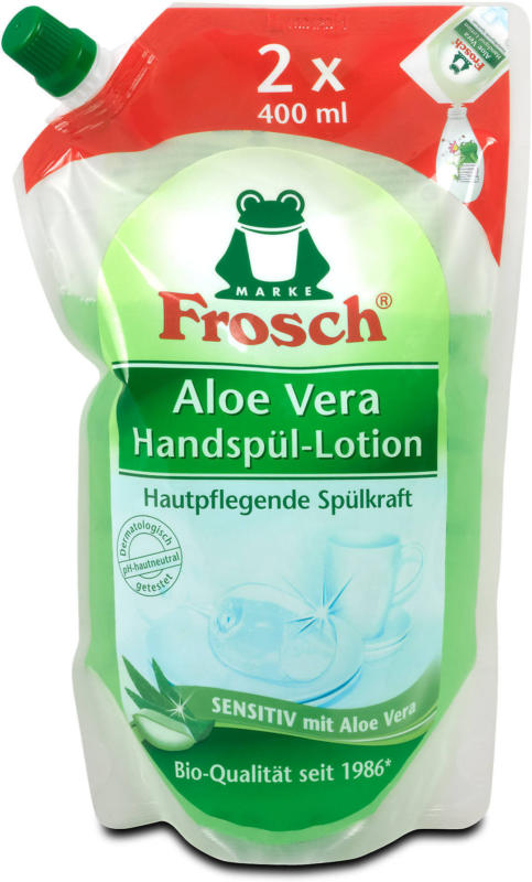 Frosch Handspül-Lotion Aloe Vera Nachfüllbeutel