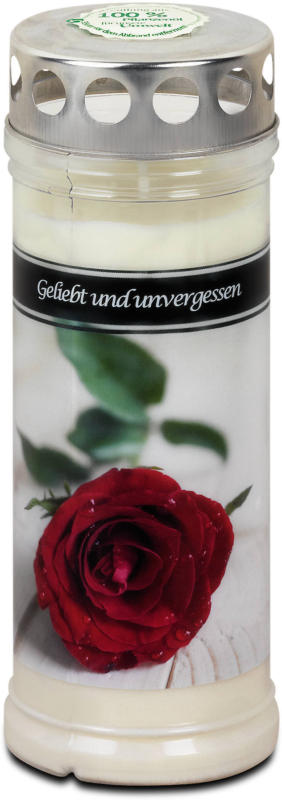 Hofer Premium Grablicht Geliebt und unvergessen