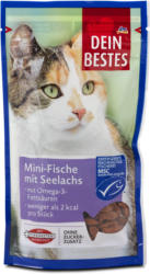Dein Bestes Katzensnack Mini-Fische mit Seelachs