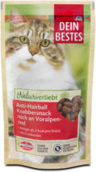 Dein Bestes Naturverliebt Katzensnack Anti-Hairball