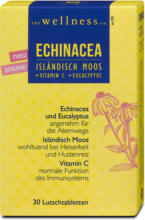 dm the wellness co. Echinacea Isländisch Moos Lutschtabletten